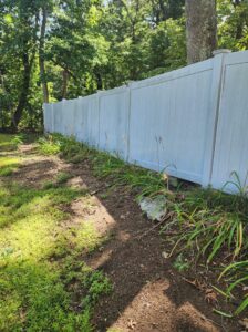 Vinyl Fence Requires Pressure Washing