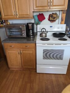 A cleaned Residential Kitchen