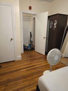 A Deep-Cleaned Bedroom